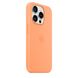 Оригинальный силиконовый чехол Apple iPhone 15 Pro Silicone Case с MagSafe - Orange Sorbet (MT1H3) MT1H3 фото 2